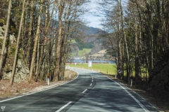 Approaching a lake in the Lake District
