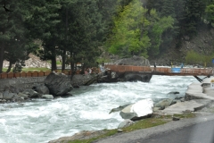 Sind River on the way to Sonemarg in Kashmir
