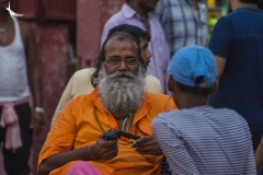 Sadhu with the gun?